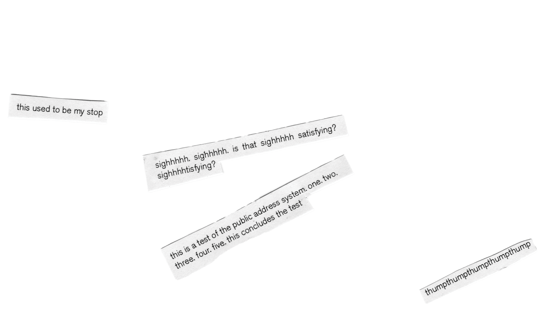 snippets from past newsletters